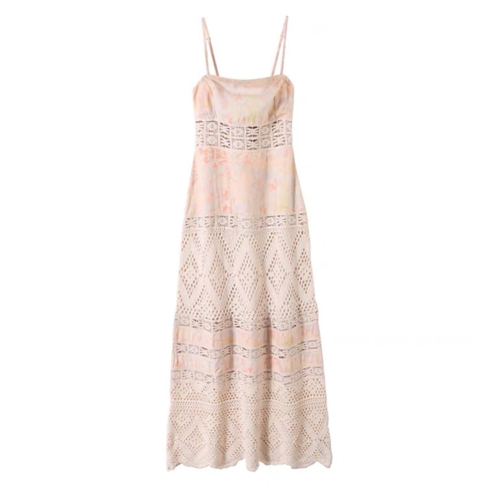Free People sun maxi dress beach pastel - Picture 1 of 6